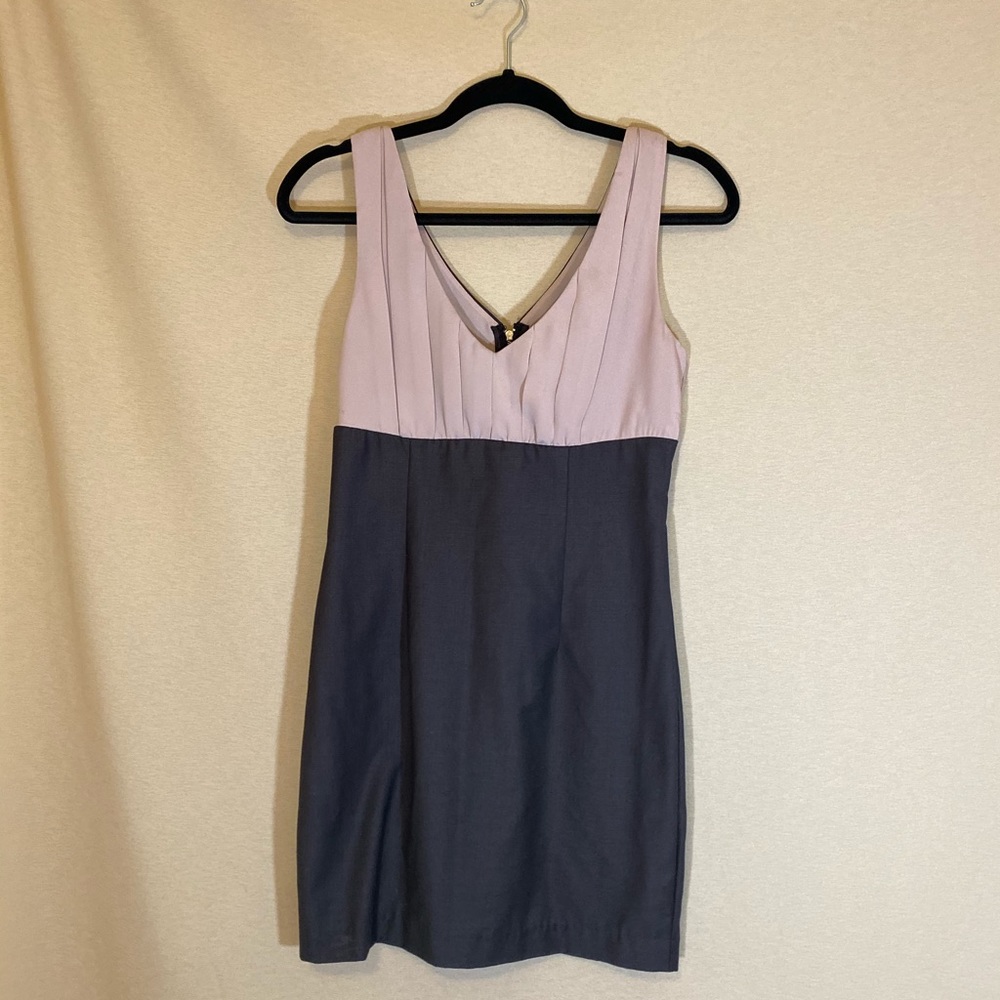 Sleeveless V Neck Dress